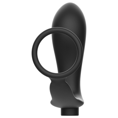 addicted toys anello per pene con telecomando plug anale nero ricaricabile 5