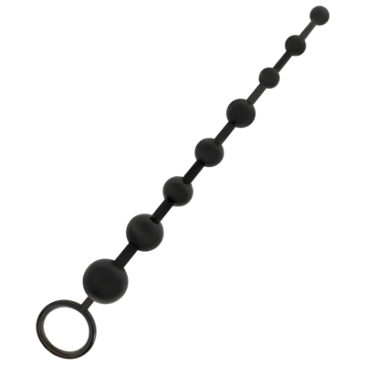 addicted toys perline anali 29 cm nero 1