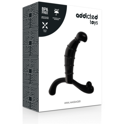 addicted toys piacere anale della prostata nero 3