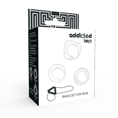 addicted toys set c ring trasparente 4