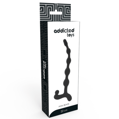 addicted toys sfere anal 22 cm nero 4