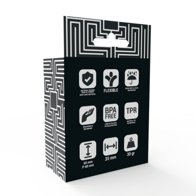 addicted toys spina anale 6.5 cm 3