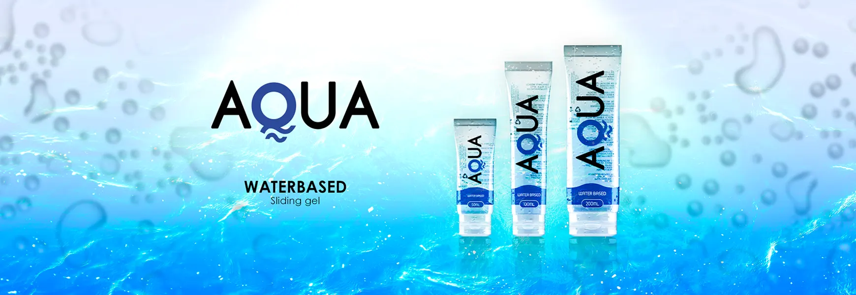 banner aqua gel lubrificante