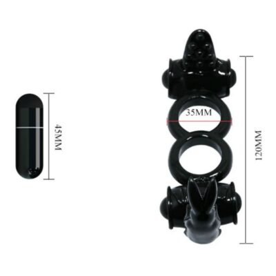 baile anello sweet anello doppio con doppio coniglio 5