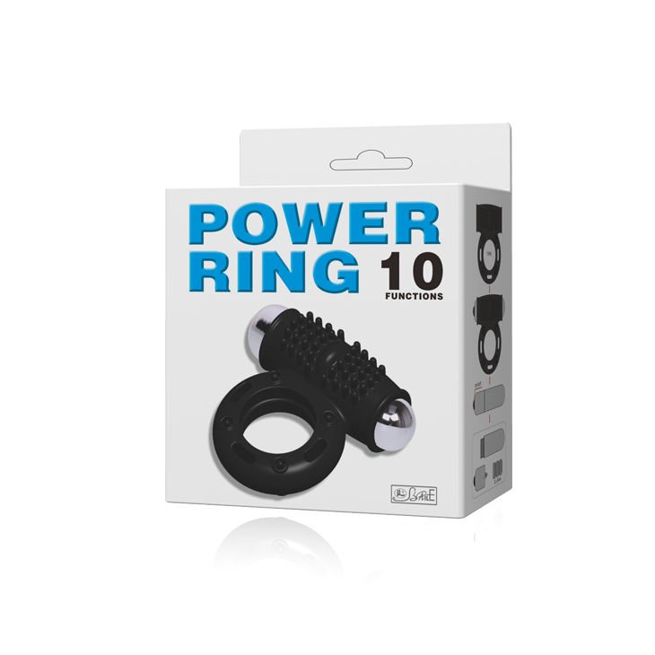 BAILE - ANELLO VIBRATORE POWER RING 10V - immagine 6