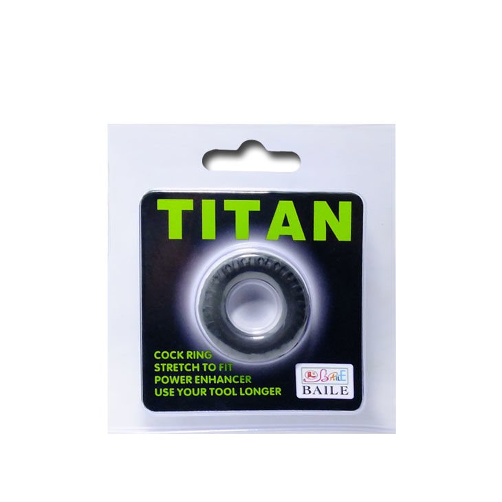 BAILE - COCKRING TITAN NERO VERDE 2 CM - immagine 5