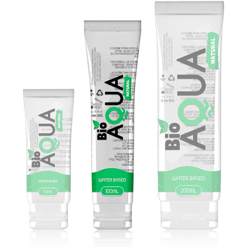 BIOAQUA - LUBRIFICANTE INGREDIENTI NATURALI A BASE ACQUA 100 ML - immagine 2