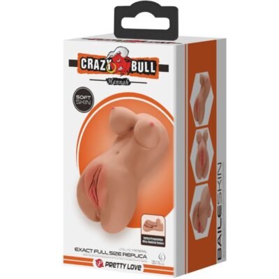 crazy bull hannah doppio masturbatore vagina e ano realistico mulatto 1