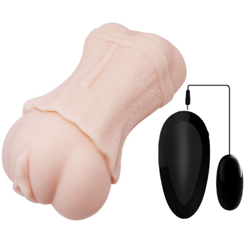 CRAZY BULL - MASTURBADOR VAGINA CON PELLE ACQUATA CON BULLET VIBRANTE 2 - immagine 2
