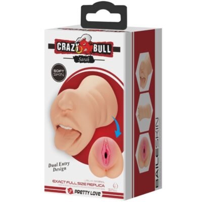 CRAZY BULL - MASTURBATORE DOPPIA ENTRATA VAGINA E BOCCA