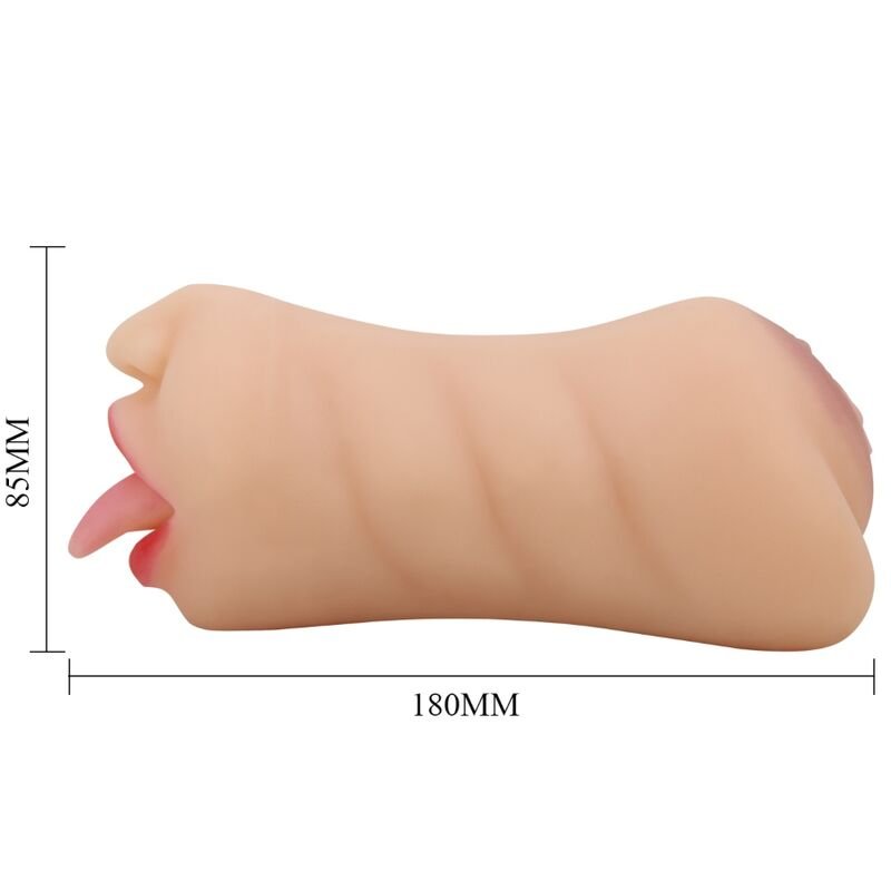 CRAZY BULL - MASTURBATORE DOPPIA ENTRATA VAGINA E BOCCA