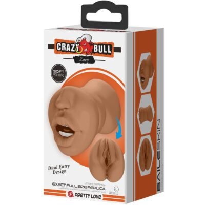 crazy bull zoey doppio masturbatore bocca e vagina carne 1