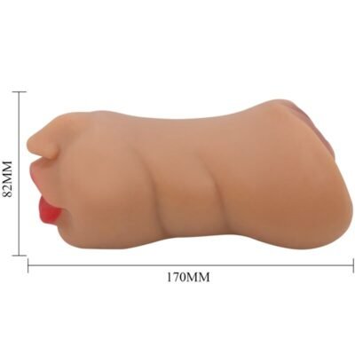 crazy bull zoey doppio masturbatore bocca e vagina carne