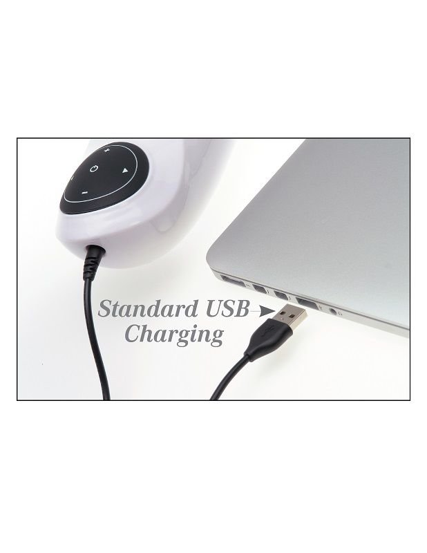 EXTREME TOYZ - PDX MEGA BATOR USB MASTURBATORE MASCHIO VAGINA BIANCO - immagine 9