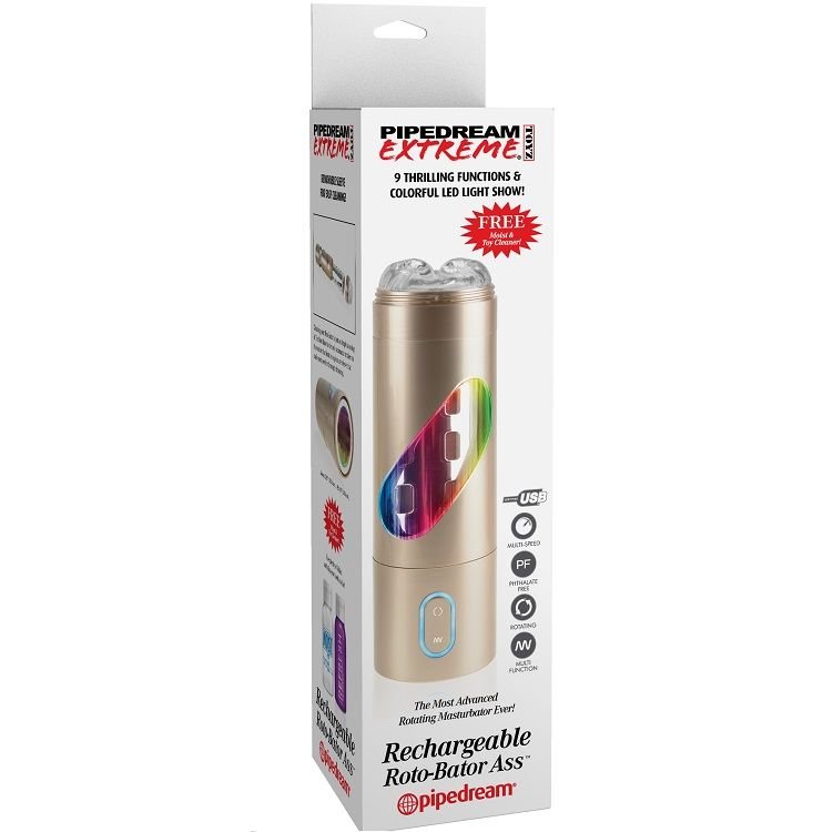 EXTREME TOYZ - ROTO BATOR USB MASTURBATORE MASCHILE ANO - immagine 6