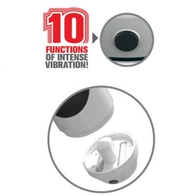 extreme toyz vibratore masturbatore vagina pipedream mega grip 2