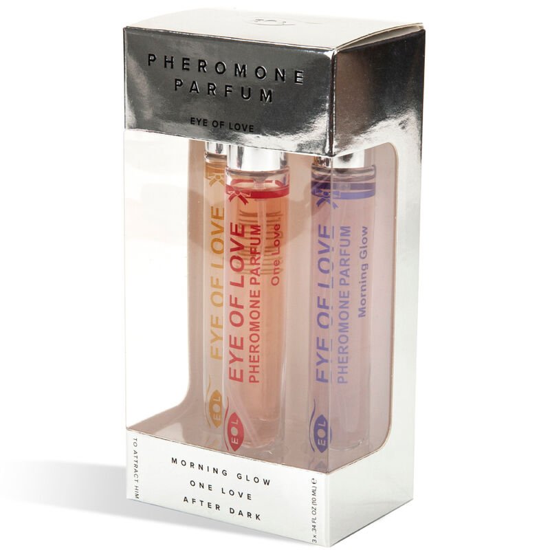 EYE OF LOVE - EOL PHR PARFUM 10 ML SET/3 - MORNING GLOW, ONE LOVE, AFTER DARK - immagine 2
