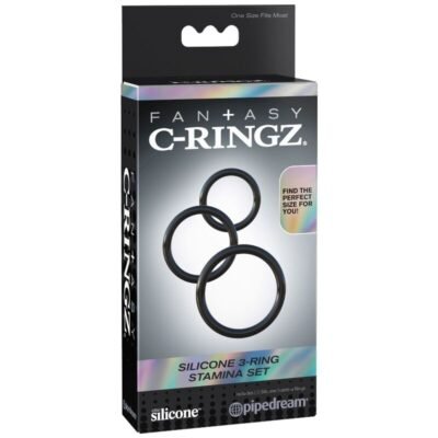 fantasy c ringz set 3 anelli stamina in silicone 2