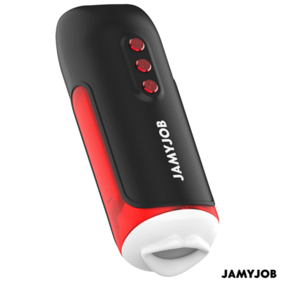 jamyjob blaze masturbatore automatico per la bocca 5 modalitae onde e vibrazioni stimolanti 3