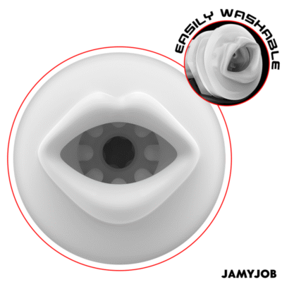 jamyjob blaze masturbatore automatico per la bocca 5 modalitae onde e vibrazioni stimolanti 4