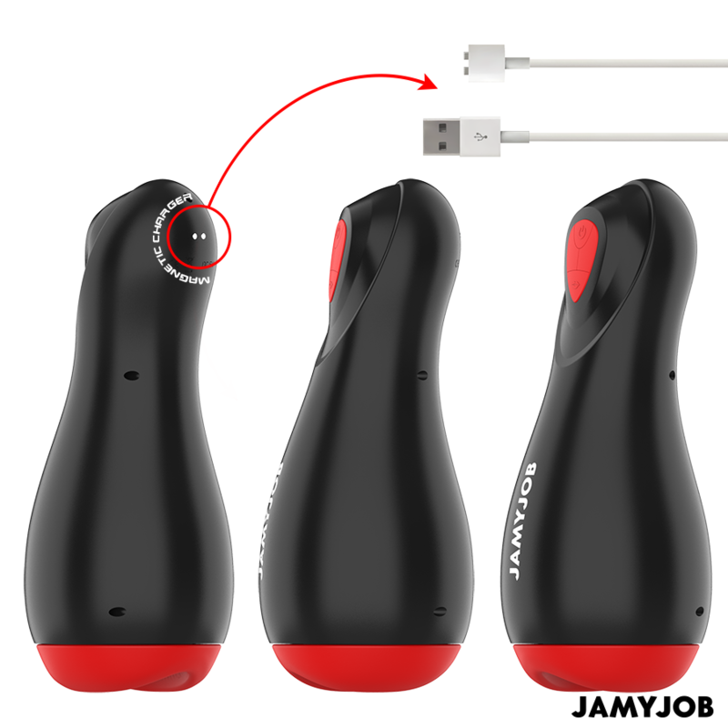JAMYJOB - MASTURBATORE AUTOMATICO CORE-X 5 MODALITà€ ONDE E VIBRAZIONI STIMOLANTI - immagine 6