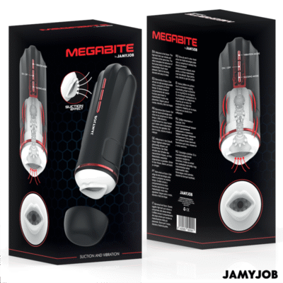 jamyjob megabite masturbatore automatico per la bocca 5 modalitae onde e vibrazioni stimolanti 2