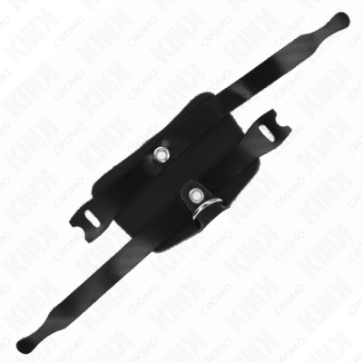 kink anello per pene in pelle con chiusura a gancio regolabile 3