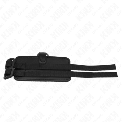 kink anello per pene in pelle con cinghie regolabili 1