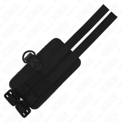 kink anello per pene in pelle con cinghie regolabili 2