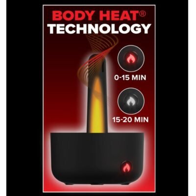 pdx elite masturbatore automatico milk me hotter con vibrazione a spinta e effetto calore