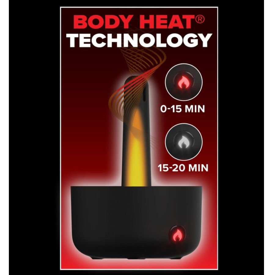 PDX ELITE - MASTURBATORE AUTOMATICO MILK ME HOTTER CON VIBRAZIONE A SPINTA E EFFETTO CALORE - immagine 5