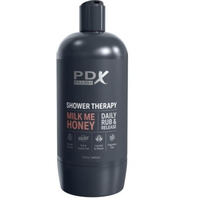 pdx plus masturbatore stroker design discreto della bottiglia milk me honey candy shampoo 1