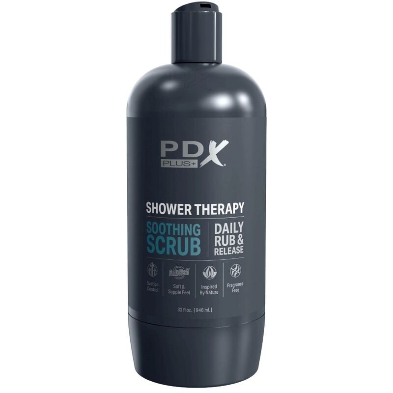 PDX PLUS - SHAMPOO SCRUB LENITIVO STROKER MASTURBATOR DAL DESIGN DISCRETO DELLA BOTTIGLIA - immagine 4