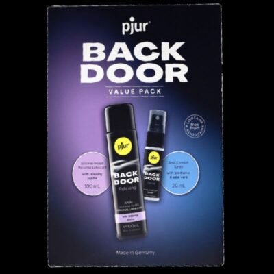 pjur back door set di lubrificante anale e spray 1
