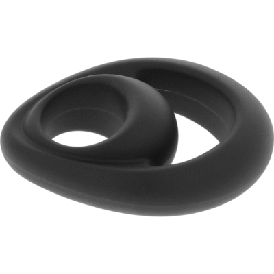 powering anello per pene e testicoli super flessibile e resistente pr14 nero 4