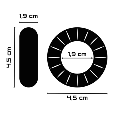 powering anello per pene super flessibile e resistente 45 cm pr07 nero 7