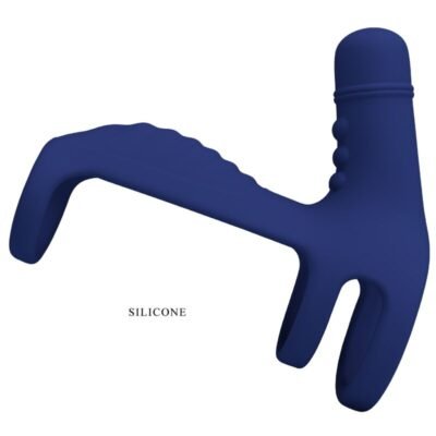 pretty love anello vibrante elish con estensione blu