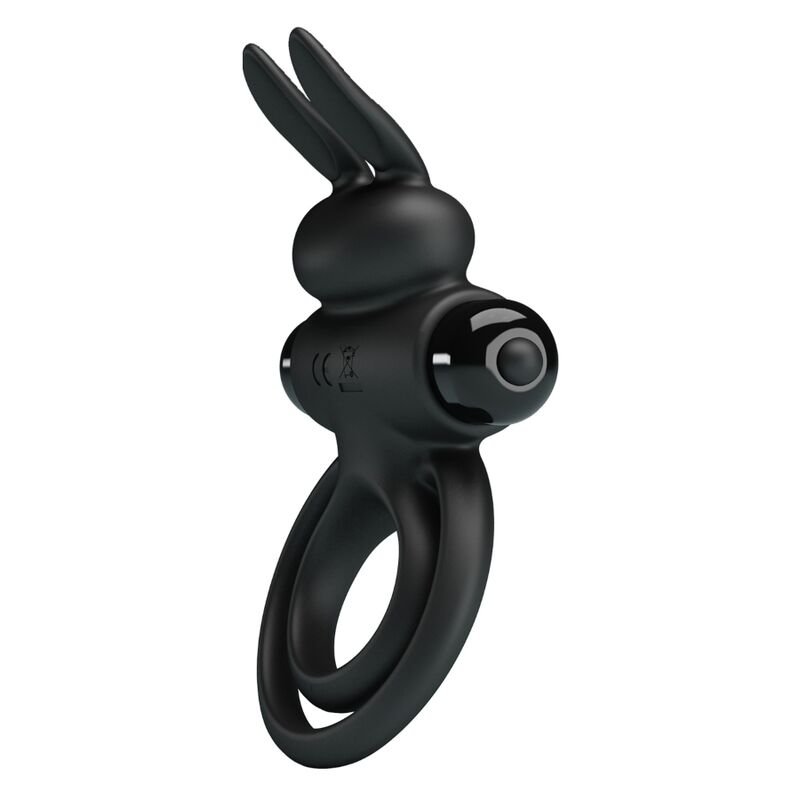 PRETTY LOVE - ANELLO VIBRATOR III RABBIT PER PENE NERO - immagine 3