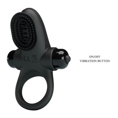 pretty love anello vibratore ii per il pene nero 5
