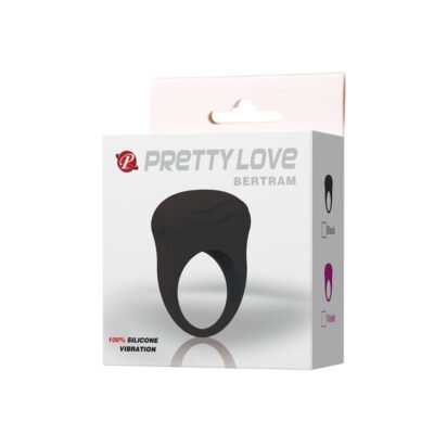 pretty love bertram anello vibratore nero 4