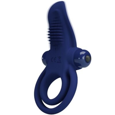 pretty love bronson anello doppio con vibrazione blu