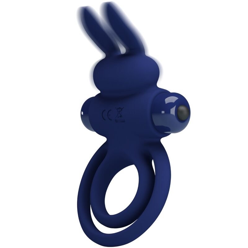 PRETTY LOVE - DAREY DOPPIO ANELLO VIBRANTE CONIGLIO BLU - immagine 5