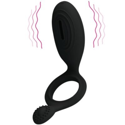 pretty love ethel anello vibrante con stimolatore 5