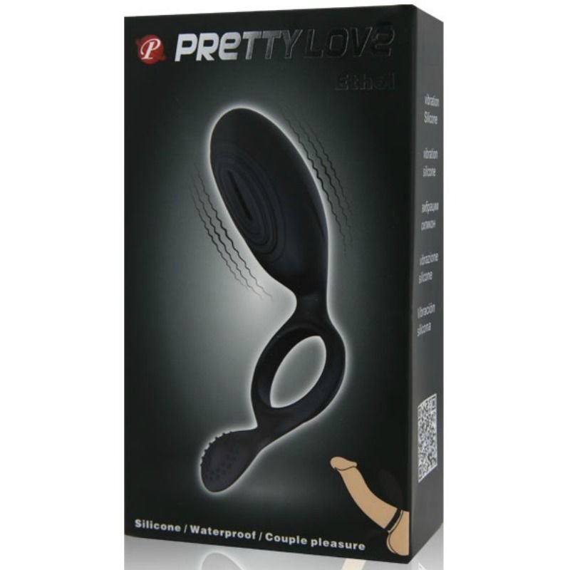 PRETTY LOVE - ETHEL ANELLO VIBRANTE CON STIMOLATORE - immagine 10