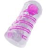 PRETTY LOVE - MASTURBATORE MASCHILE FANTASY CON SPIRALE INTERNA E SFERE TRASPARENTI