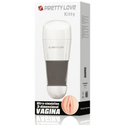 pretty love masturbatore vagina bianco kitty 1