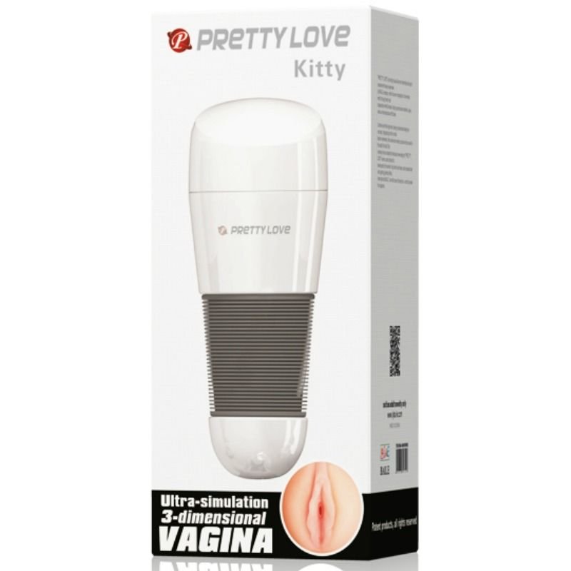 PRETTY LOVE - MASTURBATORE VAGINA BIANCO KITTY 2 - immagine 6