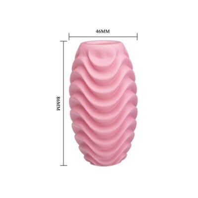 pretty love uovo masturbatore a doppia faccia rosa 3