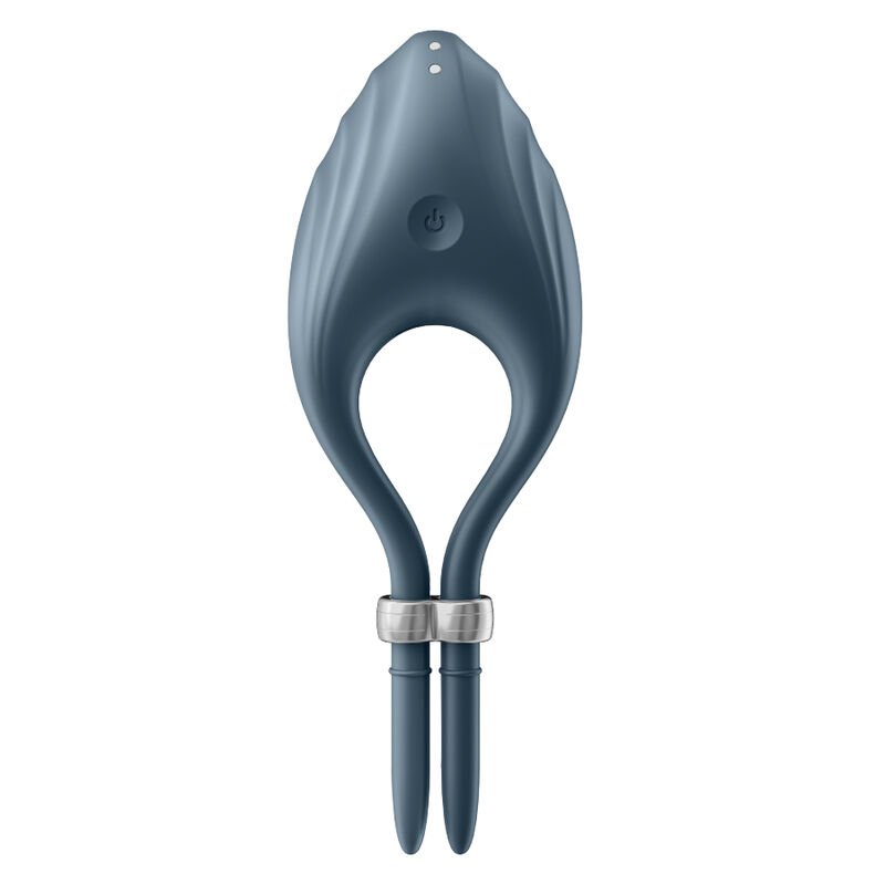 SATISFYER - ANELLO VIBRATORE DUELIST GRIGIO - immagine 2